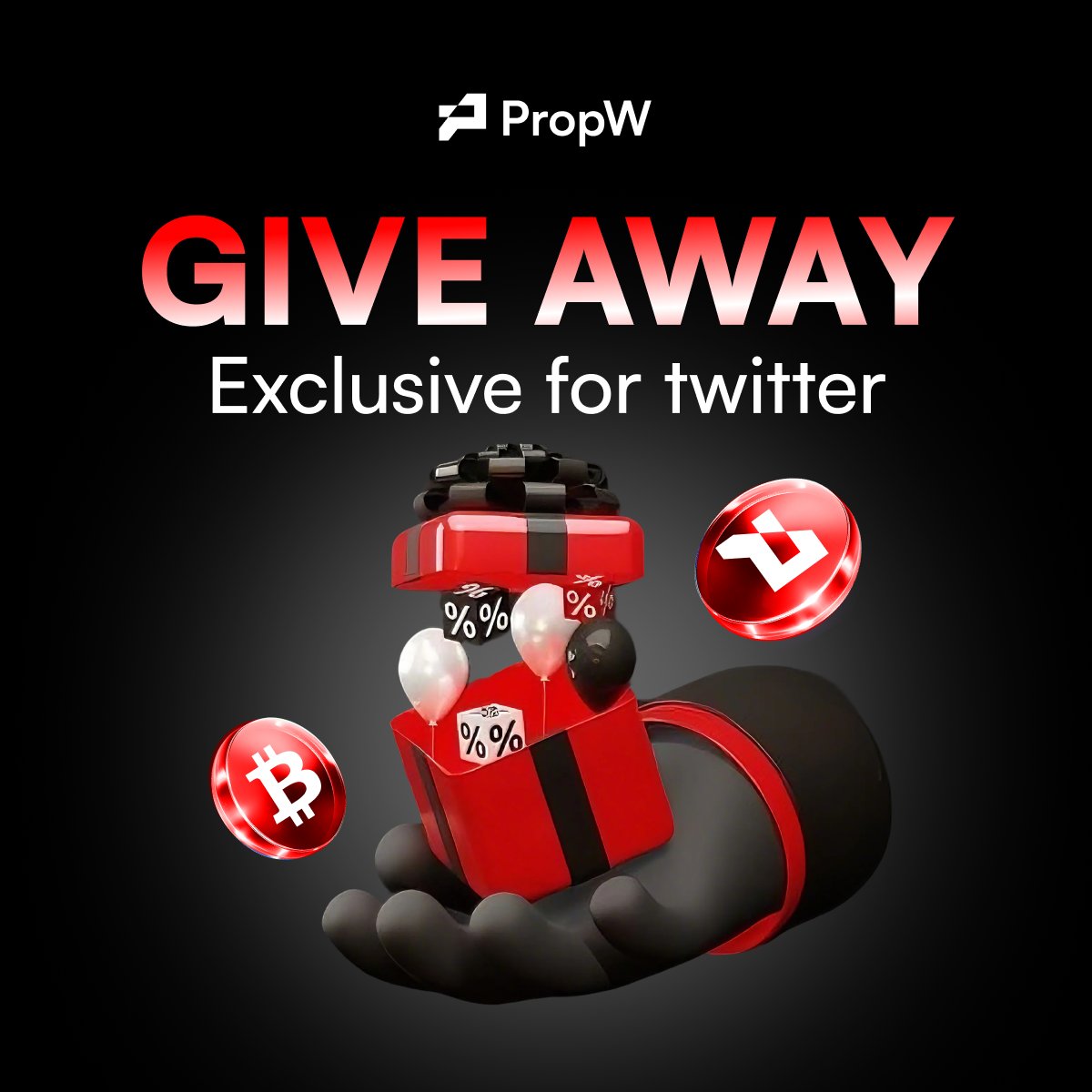 PropWGlobal's tweet image. 🎉 PropW Black Friday Twitter Exclusive! 🖤
 We’re giving away 3 FREE 2,000 USDT Challenge Accounts! 🚀
🎁 To Participate:
1⃣ Follow
2⃣ Retweet and Tag 3 friends（Make sure your friends follow @PropWGlobal
3️⃣  Drop your CoinW UID
⏰ 48 Hours — Don’t miss it!