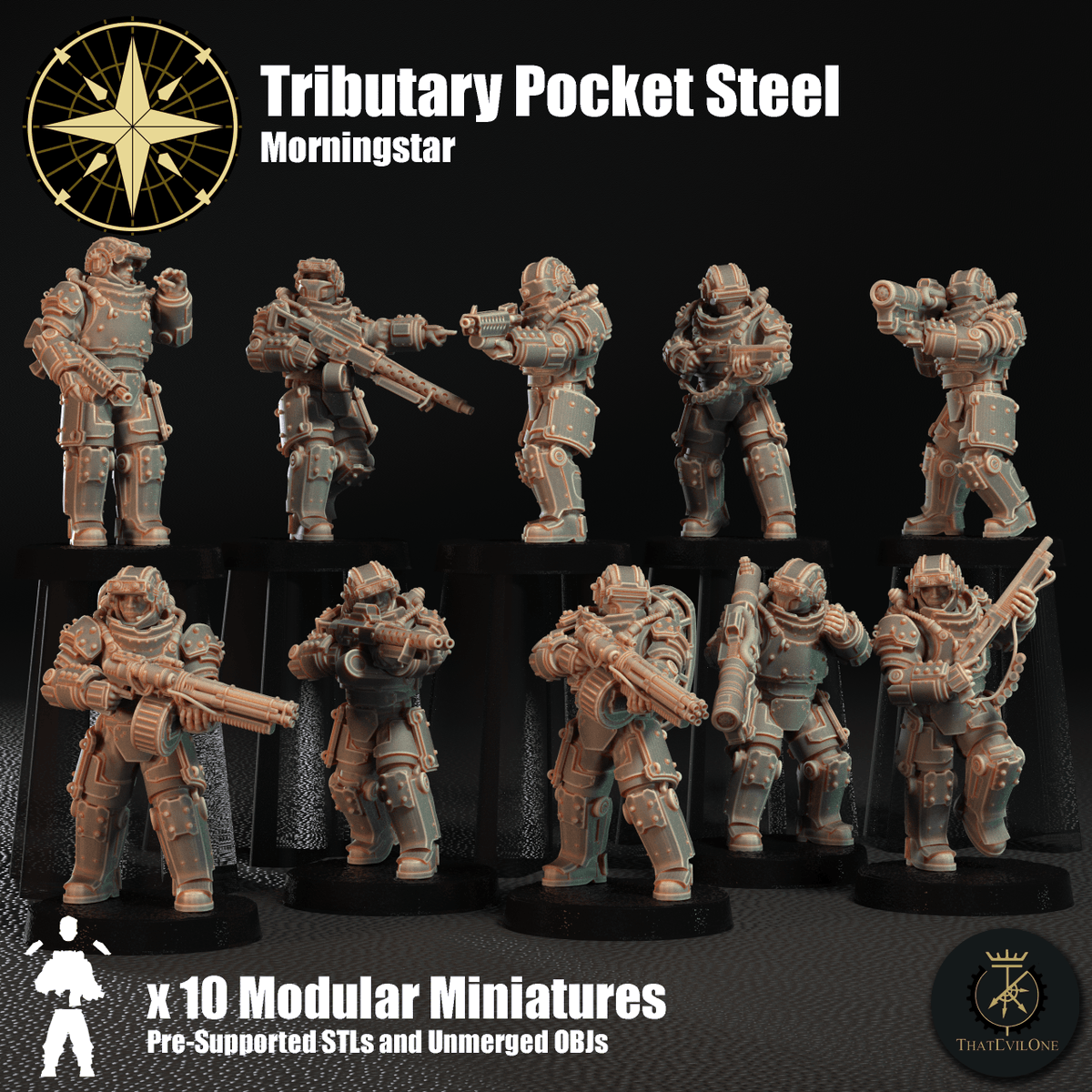 1000_Empires's tweet photo. Tributaries in a lighter form of exo-assisted armor called "Pocketsteel," now available at discount!
https://t.co/7cfjNjbCWV
#projectmorningstar #directorate #pocketsteel #miniatures #BlackFriday
Minis by @ThatEvilOne https://t.co/hT8ZV3hD2S