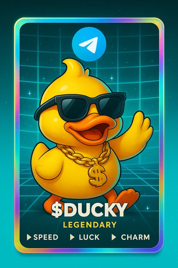 😎 WOW!
DUCKY bringing the vibes, and the wins.
Join the cutest revolution in Web3 and flex those $DUCKY gains! 🐥🔥
#DUCKY #Web3 #GameFi