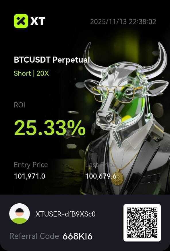 teluguweb3's tweet image. The market rewards discipline, not hype.
Remove emotions and the chart becomes clear 📊

Your wins grow when you keep making smart choices every single day.

Join a community that trades with clarity 👇
👉 t.me/teluguweb3

#CryptoMomentum #Web3Alpha #btc