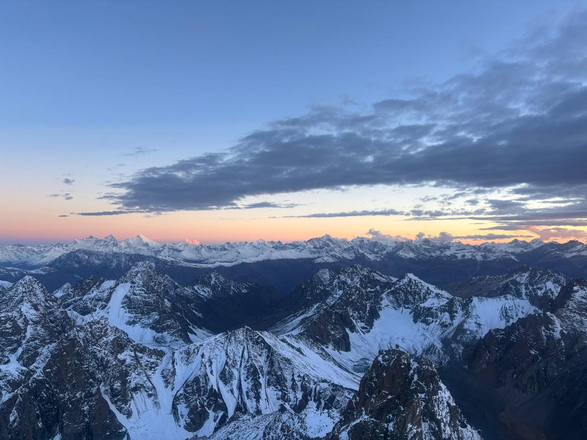 When the sun touches the mountains, even shadows become beautiful.
#Kashmir 
.
.
.
.
.
.
.
.
.
.
.
.
.
#Sindh 
#Dravid
