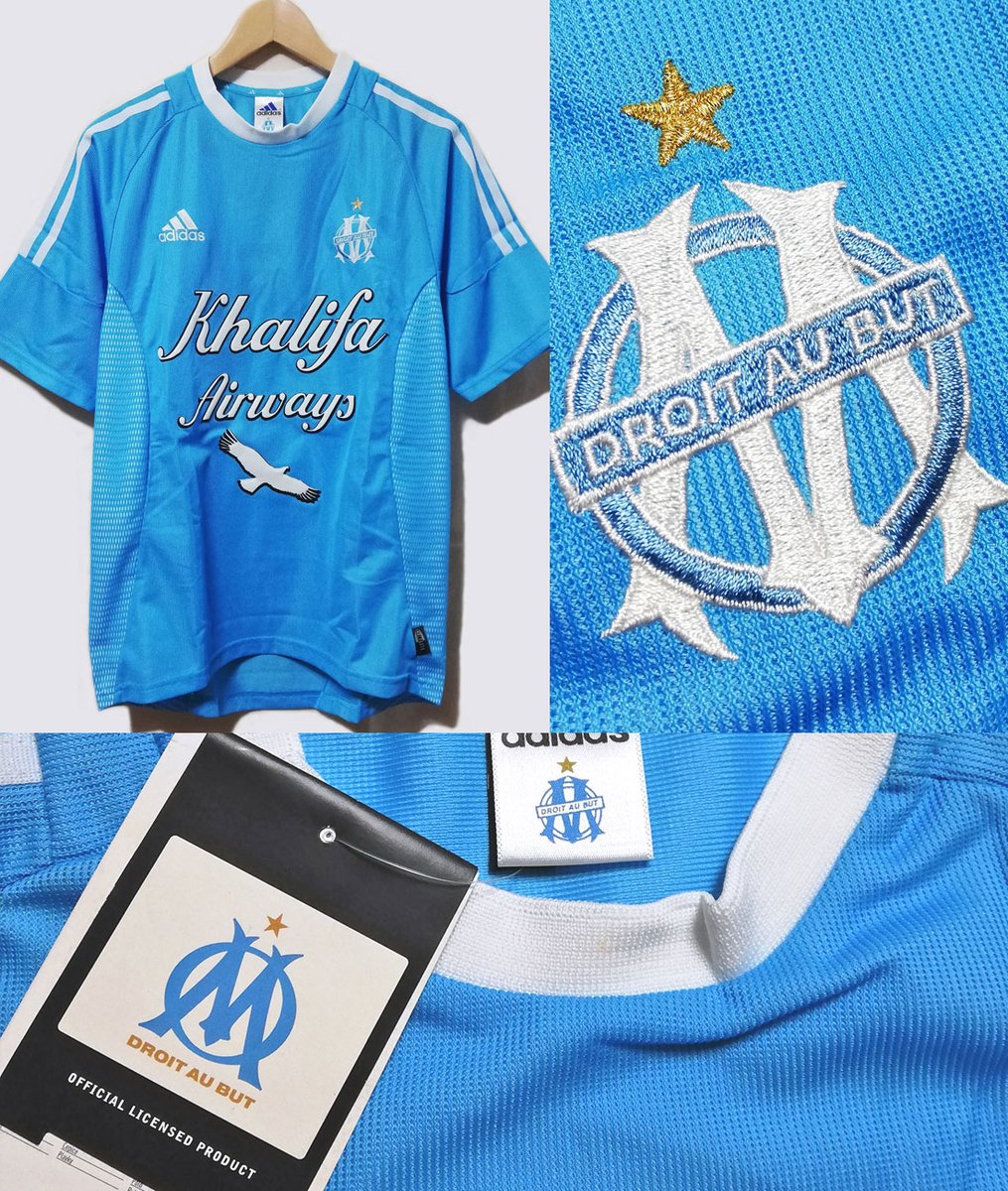 新品】 🇫🇷マルセイユ 2002-03 adidas アウェイ半袖 ユニフォーム