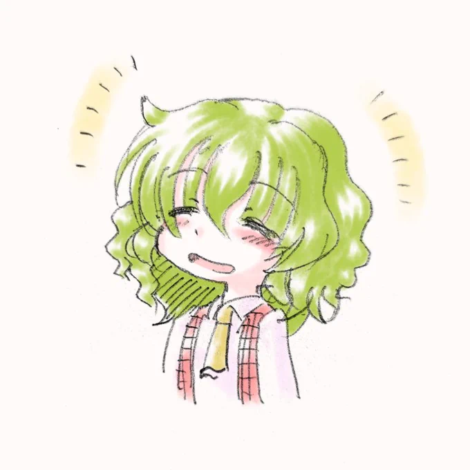 いい笑顔の日だったので、にへっと幽香ちゃんといい笑顔くるみちゃん