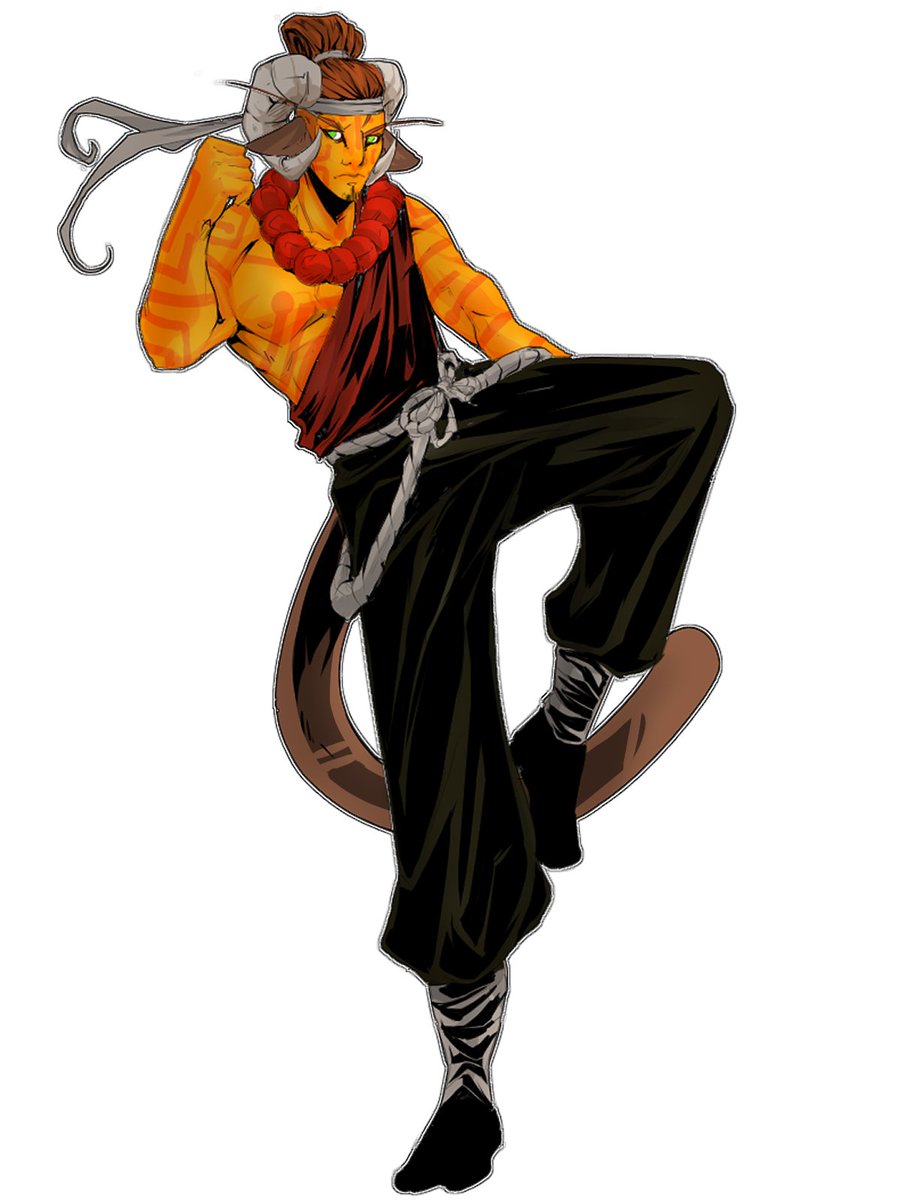 dev123433's tweet image. Now we have the monk, Ji Ryong Hwa-Wŏn. He is the eldest son from the house of dragons, specializing in the Ryong style of martial arts. Volatile, quick tempered, but good natured at heart; Ji strives to do his best and root out corruption from his home.