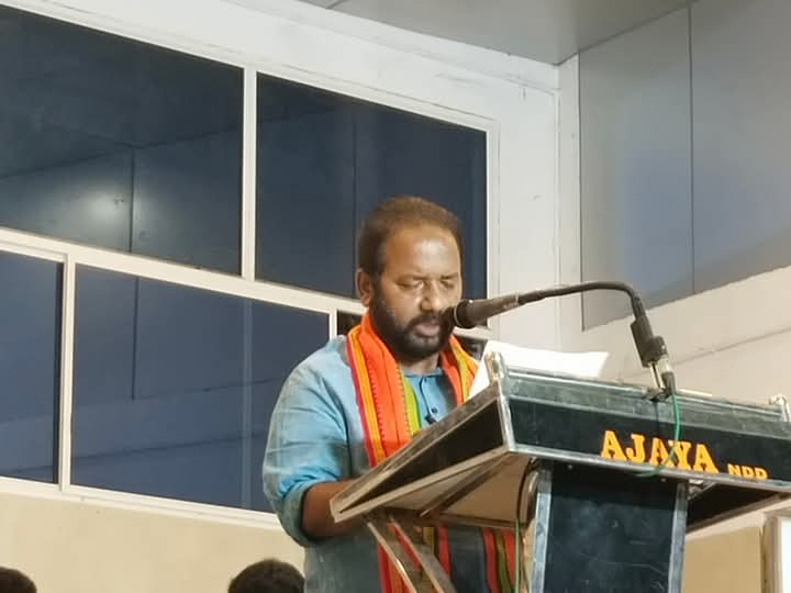 advssuresh's tweet image. NDA നെടുമങ്ങാട് മണ്ഡലം മുനിസിപ്പൽ വികസിത സംഗമം ഉത്ഘാടനം ചെയ്തു.

#മാറാത്തത്ഇനിമാറും 
#നമ്മുടെലക്ഷ്യംവികസിതകേരളം.
#ഇനിവരണംബിജെപി