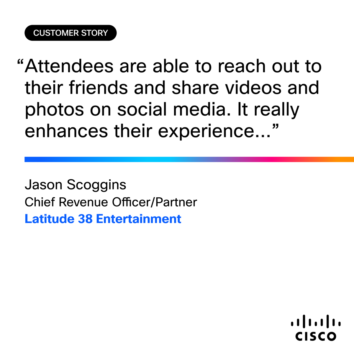 CiscoNetworking's tweet image. 45,000 people online at once? No problem.

📶 9179F large venue APs + Catalyst 9300
🔐 OpenRoaming (75% auto-connect!)
🎥 Meraki MV AI cameras
📊 Splunk dashboards
⚙️ Catalyst Center + AI-driven Wi-Fi 7 tuning

Festival Wi-Fi that never misses a beat: cs.co/60187omC0