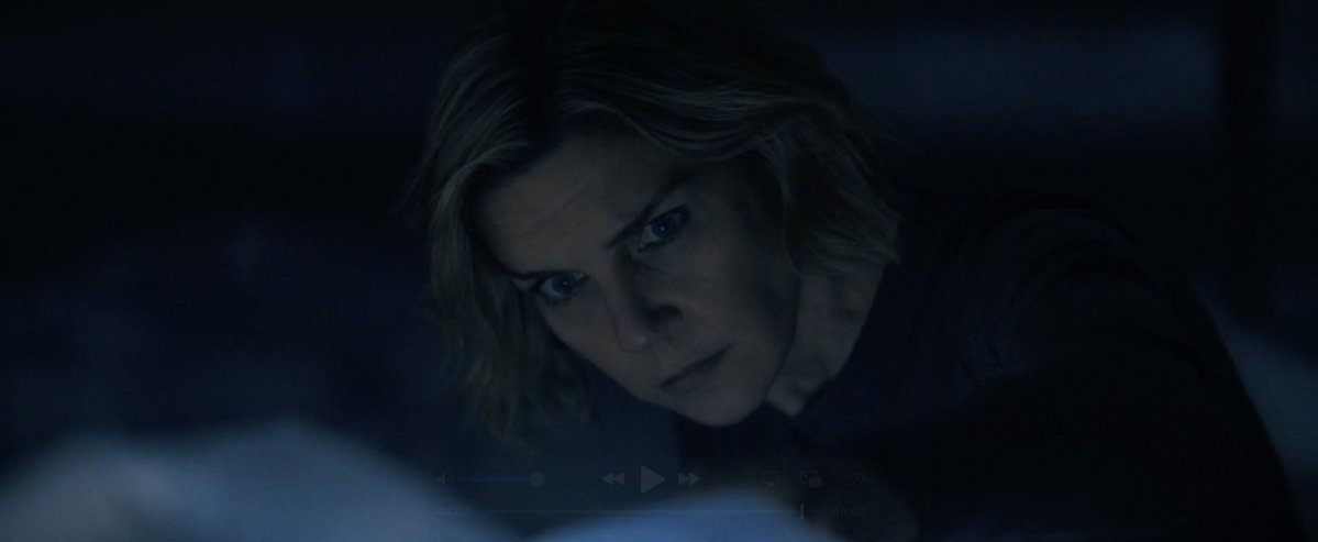 lionesspike's tweet image. rhea seehorn carrying an entire episode as the only person onscreen for 95% of the runtime, not needing a single line of dialogue for us to know what carol is thinking. emmy! emmy!  #pluribus