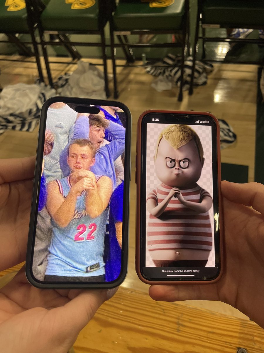 We may have lost but at least we don’t look like this cornball.