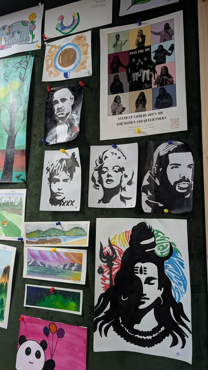 thelearningTLC's tweet photo. Mini Art exhibition at TLC. 🎨 https://t.co/3xeIy18Vy7