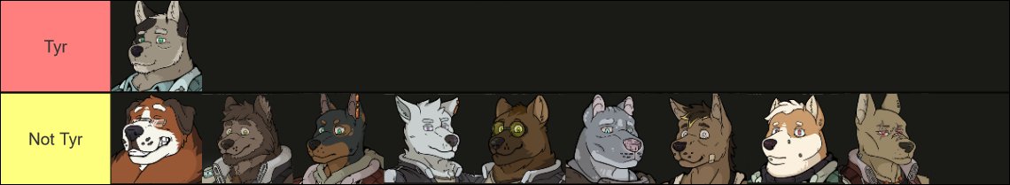 I feel as though it's that time again, let's see what the people want. I've made a silly little character ranking poll! Check it out if you want to make sure your fav ends up on top! 
strawpoll.com/YVyPvYLVkgN