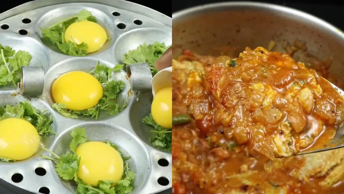 NDTVFood's tweet photo. Viral Recipe Shows Eggs Being Steamed In Idli Maker, Internet Reacts
https://t.co/1eAcKaWZtM
#viral #egg #recipe #idlimaker https://t.co/E0w6KWLCGm