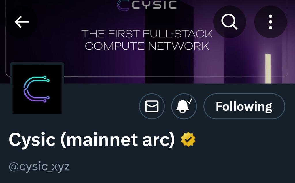 web3_girlll3's tweet photo. @cysic_xyz just added Mainnet ARC to their X handleโฆ
yeah, something is definitely cooking ๐๐ฅ
Feels like weโre entering the final chapter before the big unlock.
Strap in fam โ ARC season is about to get real.
#Cysic #MainnetARC #ComputeFi https://t.co/xRiy8yFyka