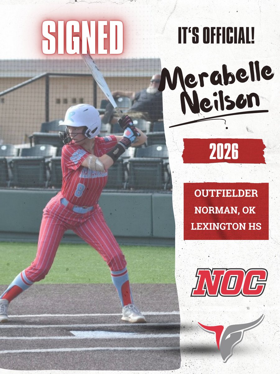 CLASS OF 2026 ALERT!  Welcome
<a href="/MerabelleN2026/">Merabelle Neilson</a> from Norman (Lexington HS).  Came on like wildfire with a great summer and by hitting .440 during the HS season. Can't wait to get her on campus!   #NOCTonkSB #rollmavs