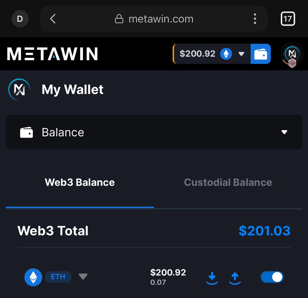 ZerebusX's tweet image. Thank you @patty_fi 

Thank you @MetaWin 

metawin wont stop giving 💪