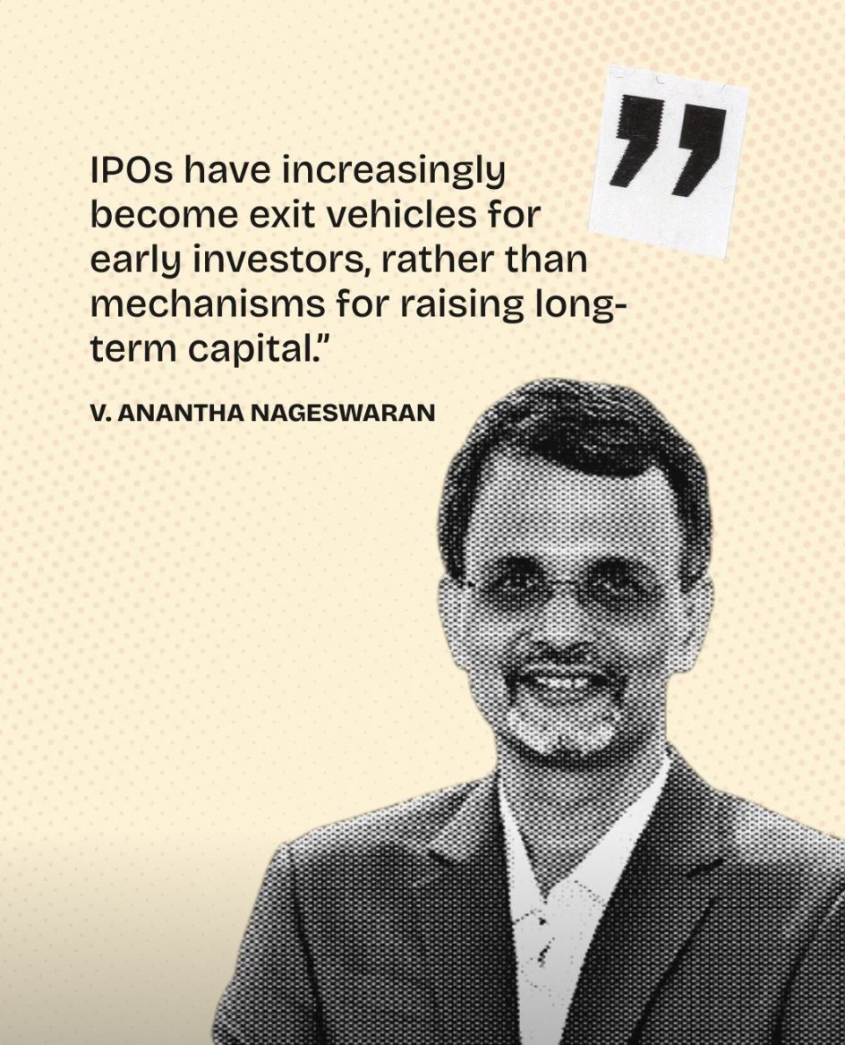 OffbeatEquity's tweet photo. In 2025, among top 15 IPOs in India, ~75% of proceeds came from secondary share sales.  

#IPO #Equity https://t.co/DfL9GperbD