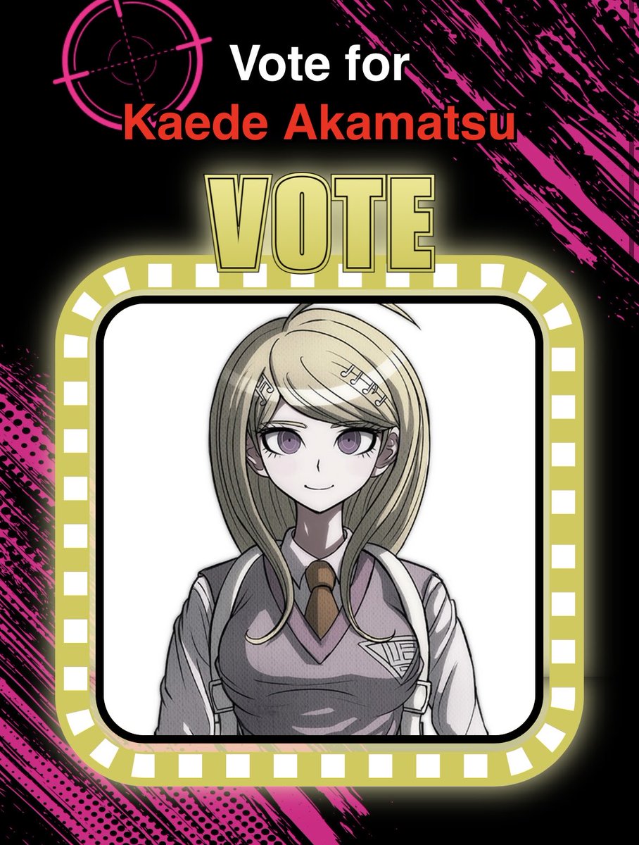 devthadevil's tweet image. Obviously voted for this queen #danganronpa
