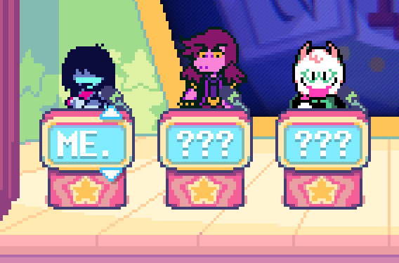 TemmieOrSmth99's tweet image. lmao kris is gonna be so mad (doing this on a Weird Route file)