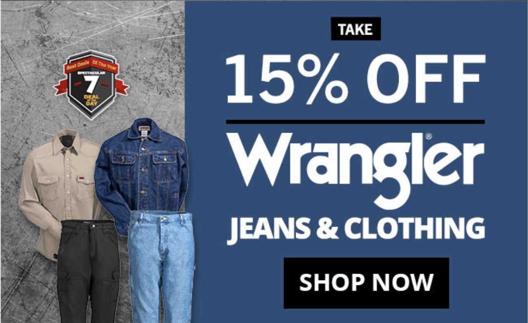 workingperson's tweet image. Black Friday Alert: Your Work Uniform Just Got a Serious Upgrade! Shop now and save on Wrangler -&amp;gt; bit.ly/3XQhNgp

#WorkingPersonsStore #BlackFriday #WranglerWorkwear #TradesLife #DurableGear
