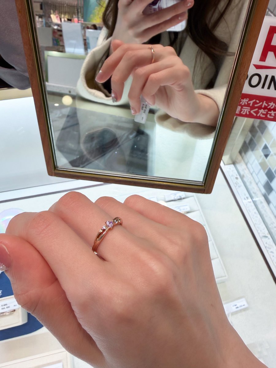 モナトリエに6号サイズ変更できるリングありますよ！華奢見えする上品