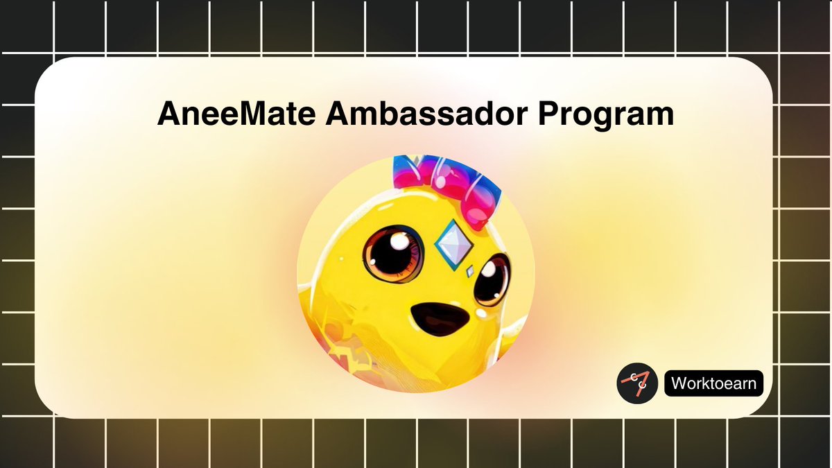 worktoearn_en's tweet image. AneeMate Ambassador Program

Rewards: Get paid in $USDT

Who should join:
- Streamers
- YouTubers
- Content creators

👉 Apply: vinablockchain.com/WorktoEarn-Ane…

---
✅ Legit Check: AneeMate is powered by QORPO WORLD.

📍 Credit WorktoEarn when you repost