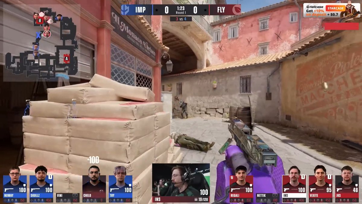 FlyQuestCS's tweet image. Want the Mirror Mosaic that @inscsgo uses in the Budapest Major????

To enter:
♻️Retweet 
🫂Follow @LeonBet_Esports 
🐨Follow US! 

Giveaway ends when we win the Major or we bow out.
Whichever comes first 🤔