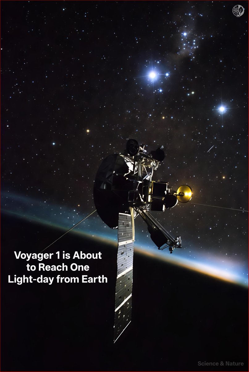 Voyager 1 is About to Reach One Light-day from Earth

After nearly 50 years in space, NASA’s Voyager 1 is about to hit a historic milestone. By November 15, 2026, it will be 16.1 billion miles (25.9 billion km) away, meaning a radio signal will take a full 24 hours — a full