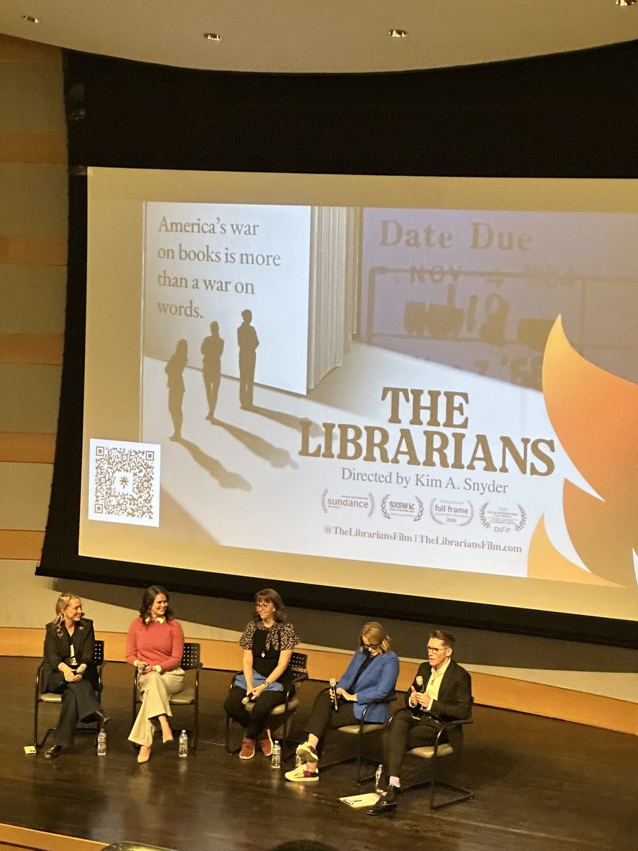 Just watched The Librarians with Let Utah Read. Thankful for the librarians in SLCSD, Utah, and everywhere.  #read #talk #think #brave