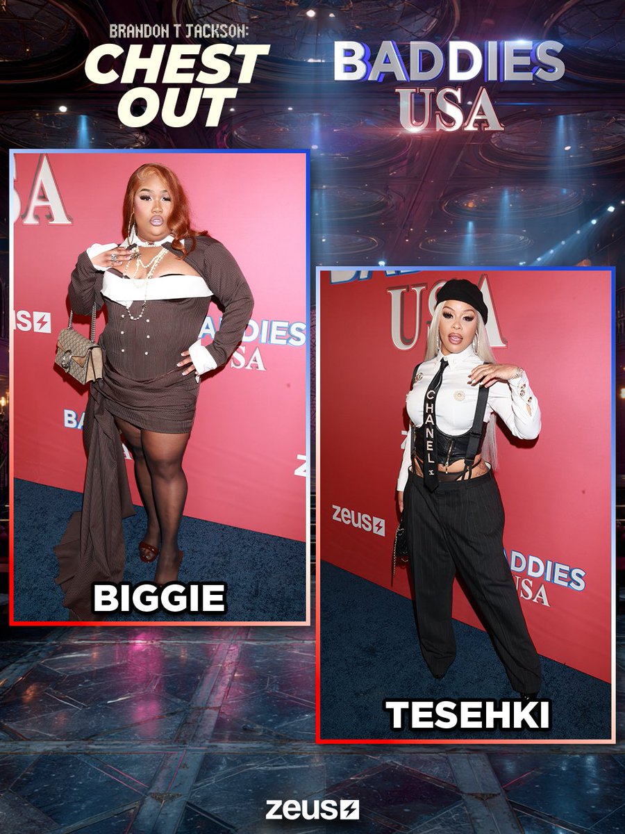 The_ZeusNetwork's tweet photo. DOUBLE THE DRAMA, DOUBLE THE GLAM!! 🤩 The Red Carpet was ON FIRE for #ChestOut &amp; #BaddiesUSAChapterONE PREMIERE!! 🔥 Swipe right to see 👉🏾 the CAST and drop your FAVORITE OUTFIT in the comments 👇🏾 https://t.co/PRcrA2xwcJ