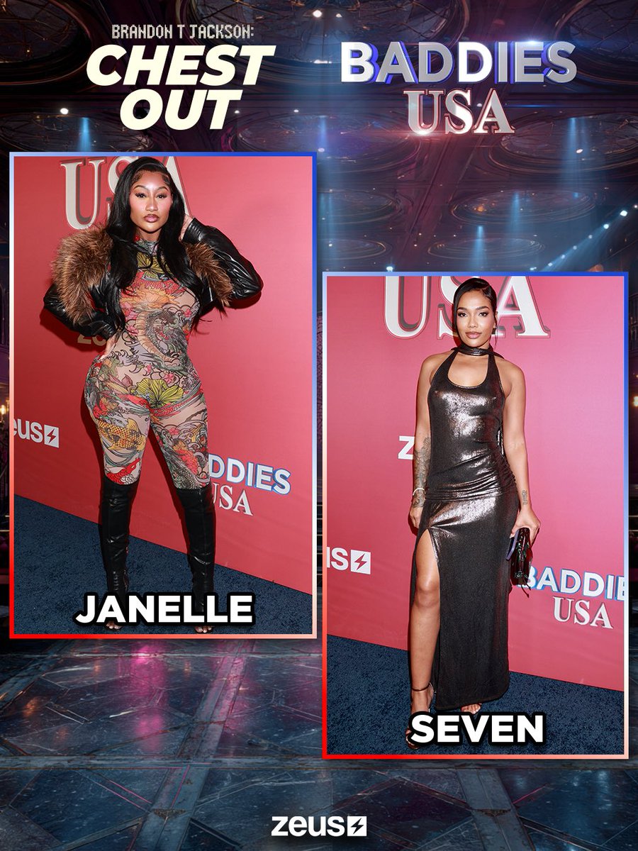 The_ZeusNetwork's tweet photo. DOUBLE THE DRAMA, DOUBLE THE GLAM!! 🤩 The Red Carpet was ON FIRE for #ChestOut &amp; #BaddiesUSAChapterONE PREMIERE!! 🔥 Swipe right to see 👉🏾 the CAST and drop your FAVORITE OUTFIT in the comments 👇🏾 https://t.co/QEk3TRot7Z
