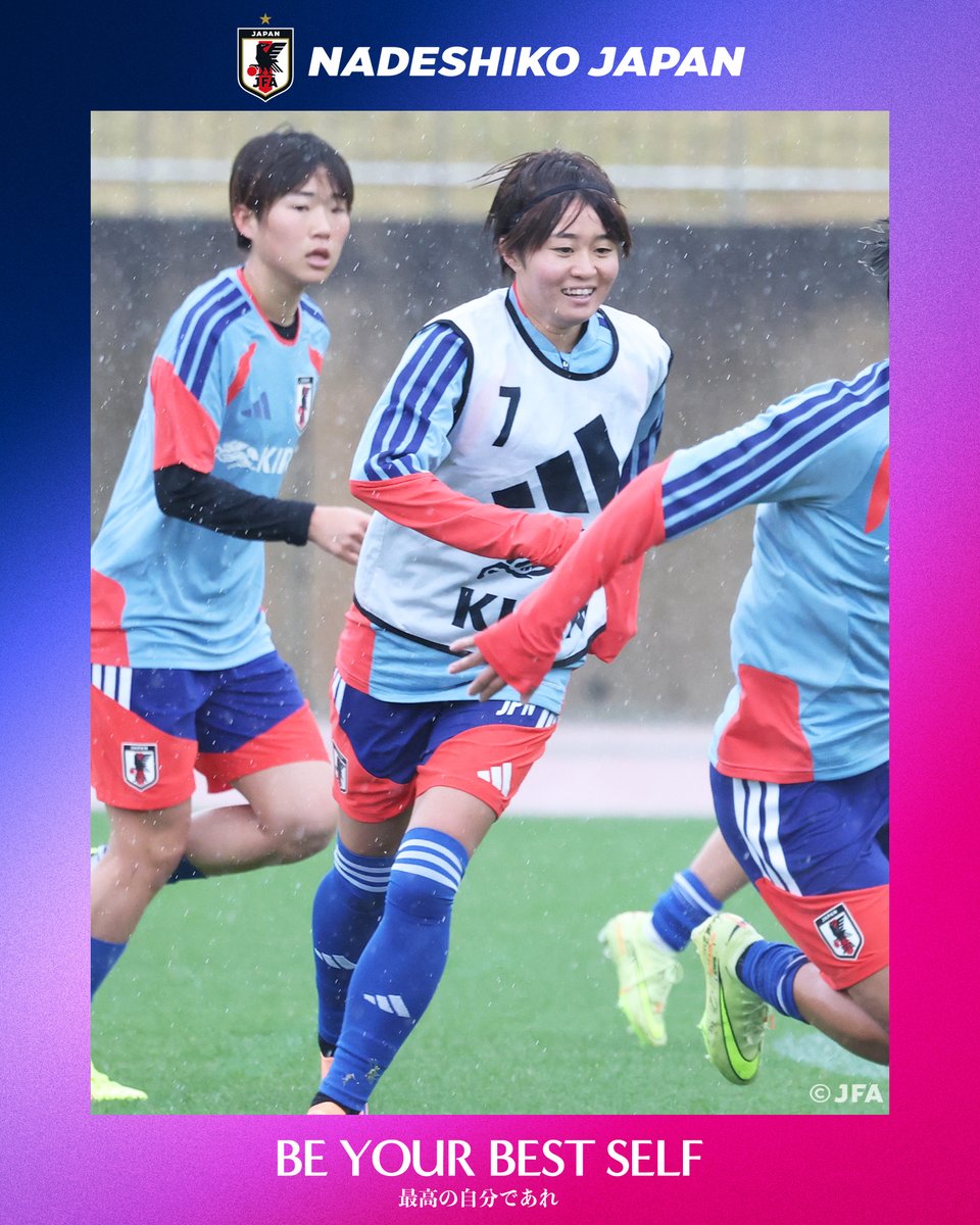 🔹なでしこジャパン🔹 𝗦𝗺𝗶𝗹𝗲😊📸 #清家貴子 SEIKE Kiko #宮澤