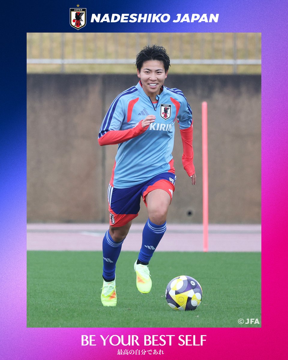 🔹なでしこジャパン🔹 𝗦𝗺𝗶𝗹𝗲😊📸 #清家貴子 SEIKE Kiko #宮澤