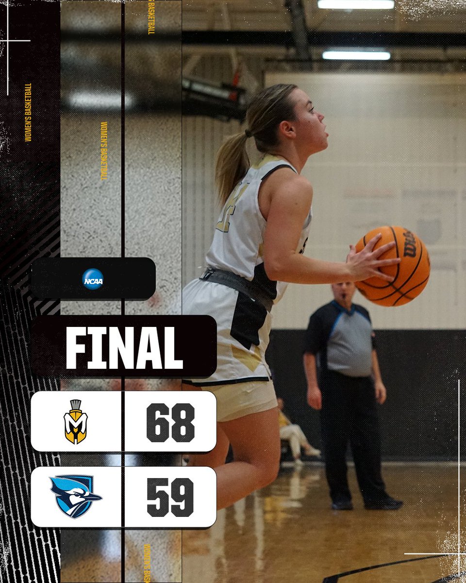 MUSpartans's tweet image. WBB: Manchester takes down Elmhurst on the road.

#MUSpartans | #SpartanPride