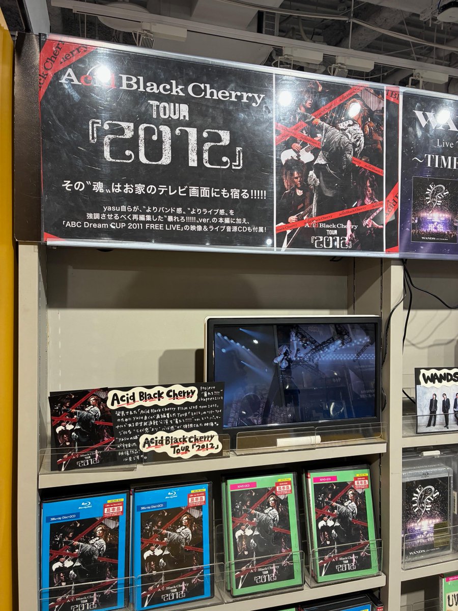 AcidBlackCherry】 映像作品 Acid Black Cherry TOUR 『2012』 本日