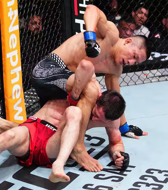 FightsMemory's tweet image. 扇久保博正選手と神龍誠選手がウランベコフの気持ちに寄り添いました📝

🗣️扇久保
「堀口選手つよ わかるよ、、タギル」「絶対タギルの足は挫滅してるだろうと」

🗣️神龍
「（パウンド→チョークの上手さについて）ウランベコフの気持ちわかる〜ってなりました笑」

#堀口恭司 #UFC