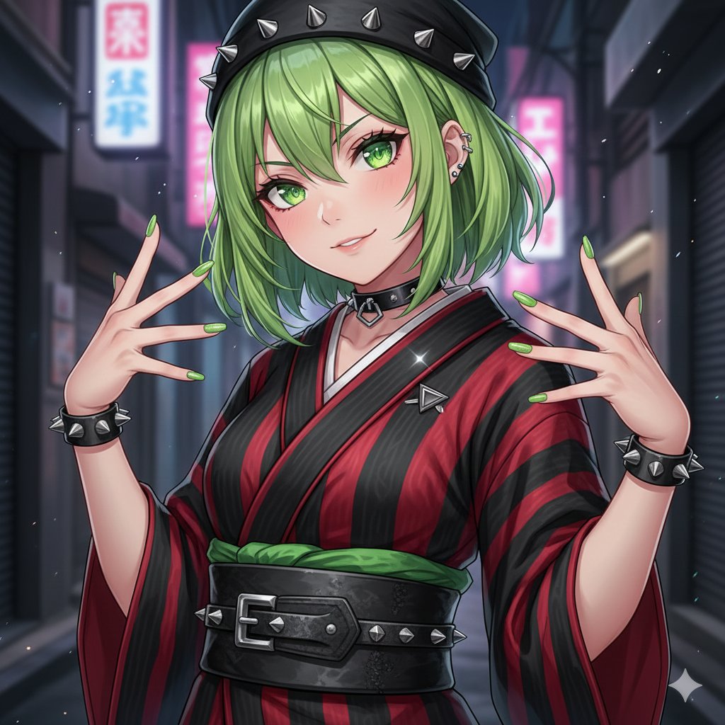 はじめまして～！ プロンプトお借りしました～ 何か斬新ですね