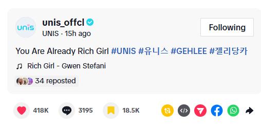 Maykaqtp02's tweet image. Happy 2M views in just 15hours

#GEHLEE #UNIS #유니스