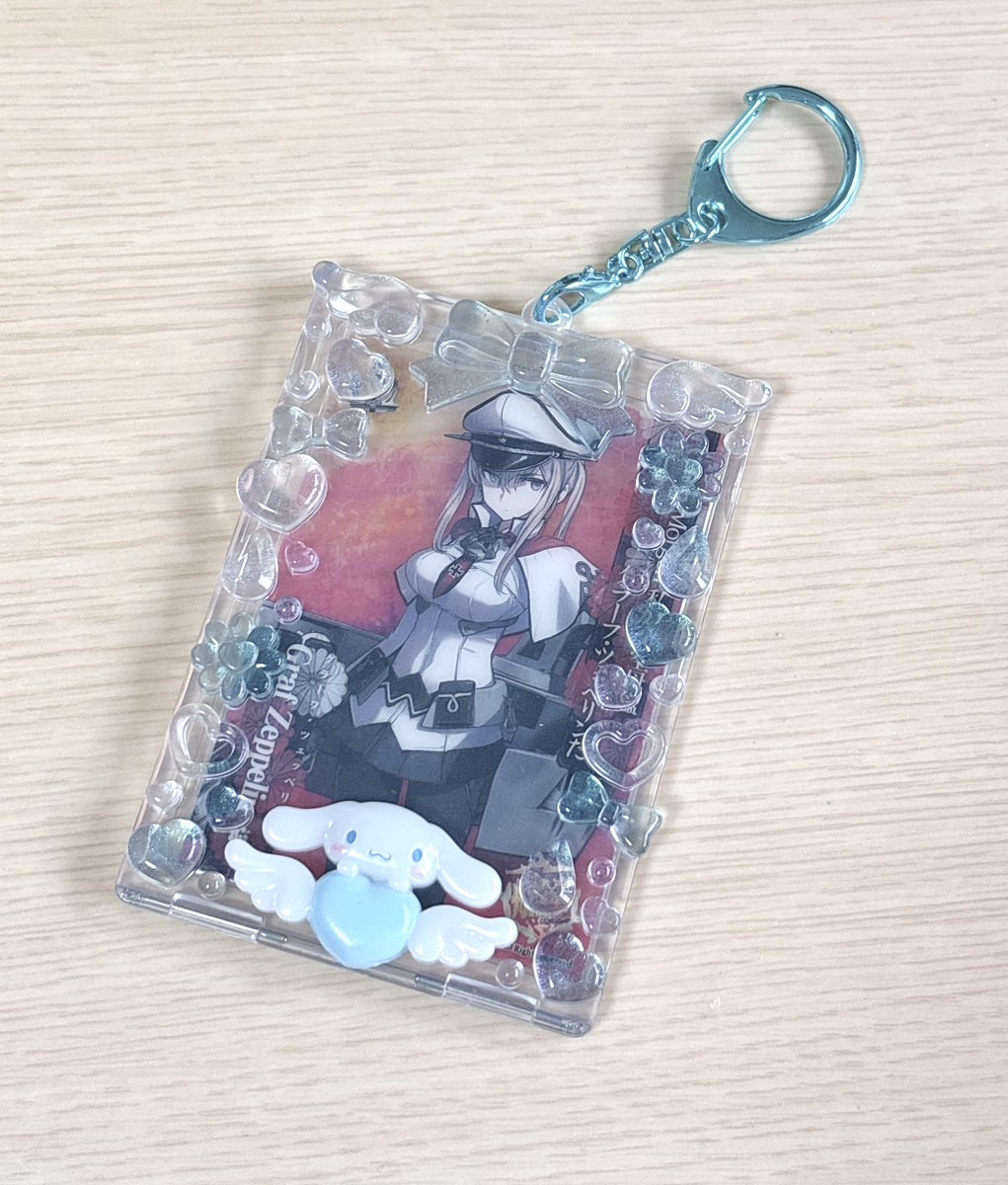 mm__emuemu_'s tweet image. うおあ～かわよい🥹💙
艦これとサンリオがコラボするならグラーフさんは絶対シナモロールだと思い、選びました