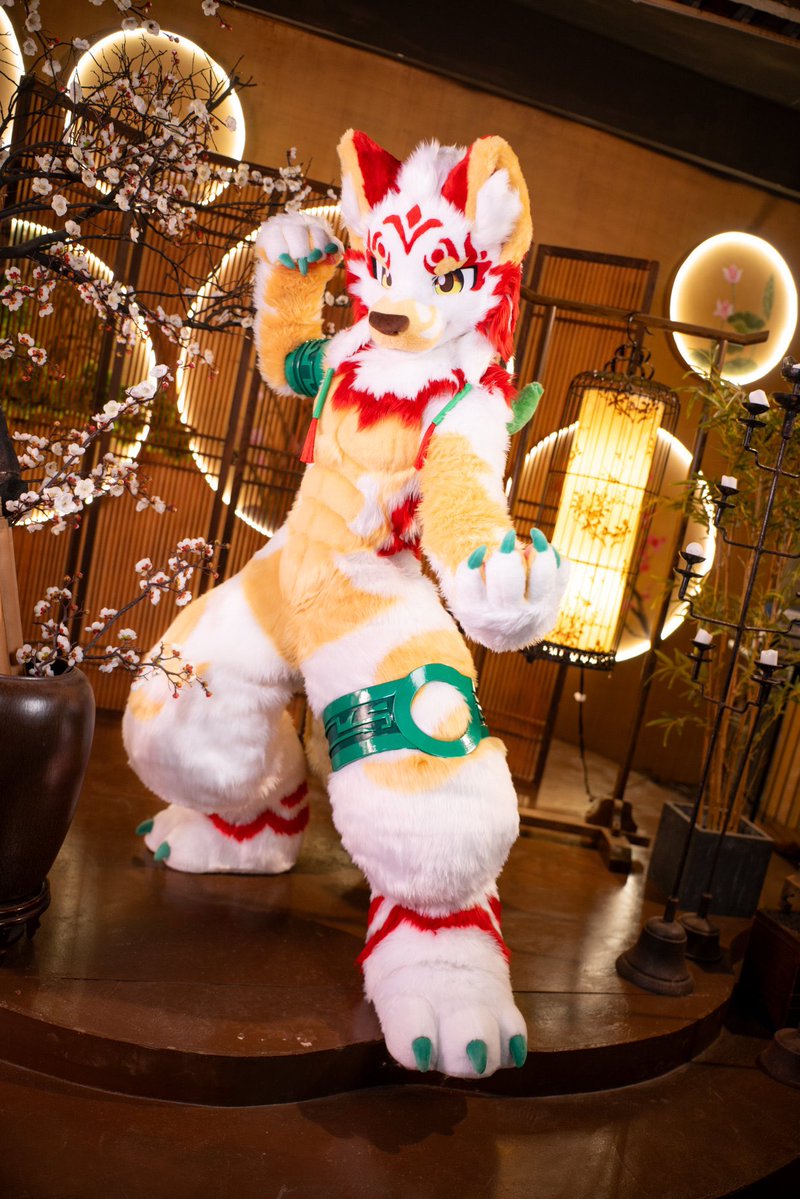 かかってこい！

#furmony
#鸿萌造物
#FursuitEveryday