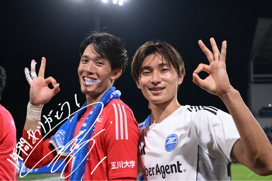 FC町田ゼルビア　谷晃生選手　望月ヘンリー選手　サイン色紙 谷晃生/FC町田ゼルビア】2025 Jリーグオフィシャルカード スペシャル