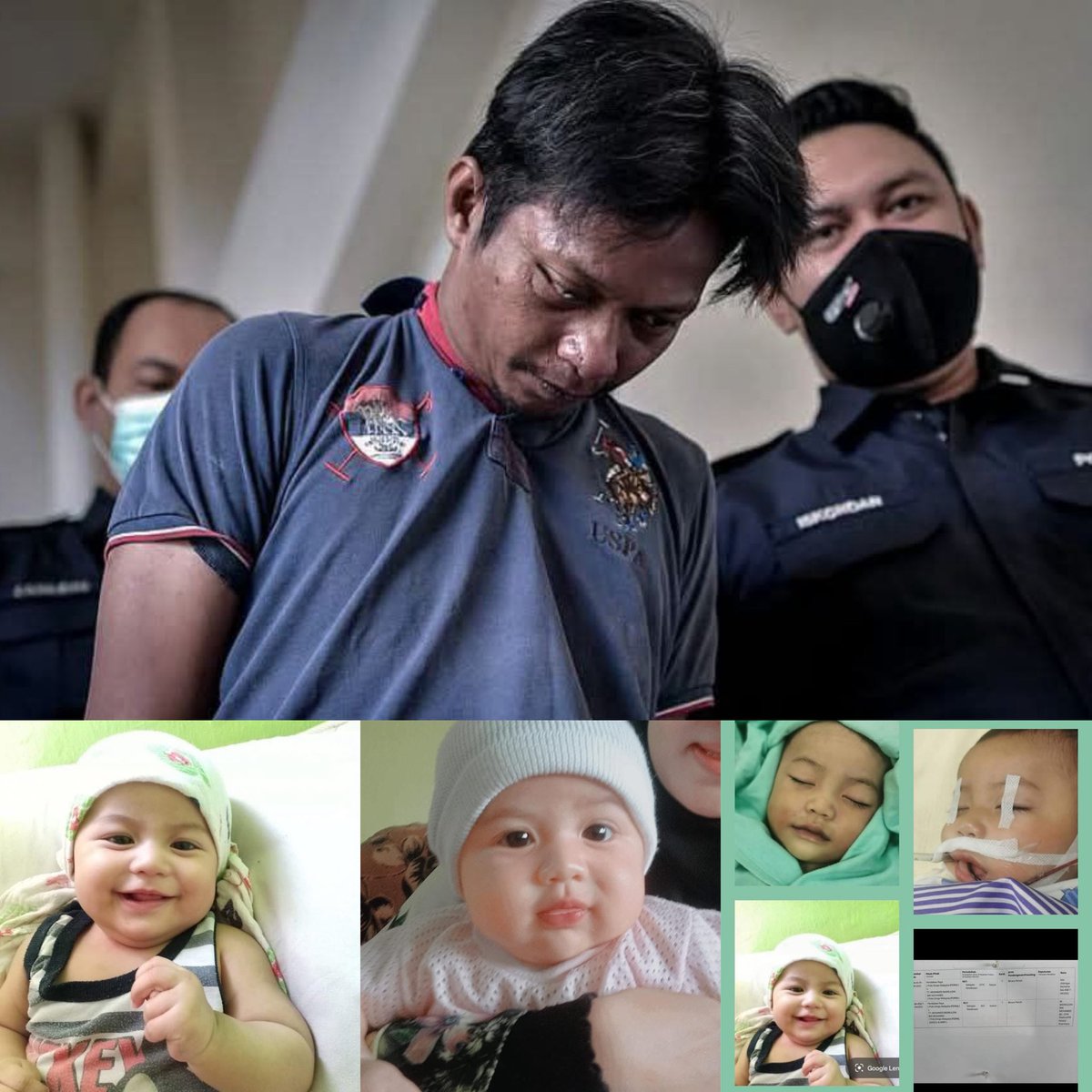 kongsiviralje's tweet photo. ANAK 9 BULAN DIL1W4T SUAMI PENGASUH HINGGA M3N1NGG4L, IBU TAK MAAFKAN TERTUDUH, “KAU TAK LAYAK DIPANGGIL MANUSIA, KAU MEMANG BIN4T@NG..."

Pastinya ramai masih ingat tragedi hitam melibatkan bayi 9 bulan yang diliwat dan dibnx pengasuh, kira-kira empat tahun lalu..

THREAD https://t.co/Mht6lC2e5q