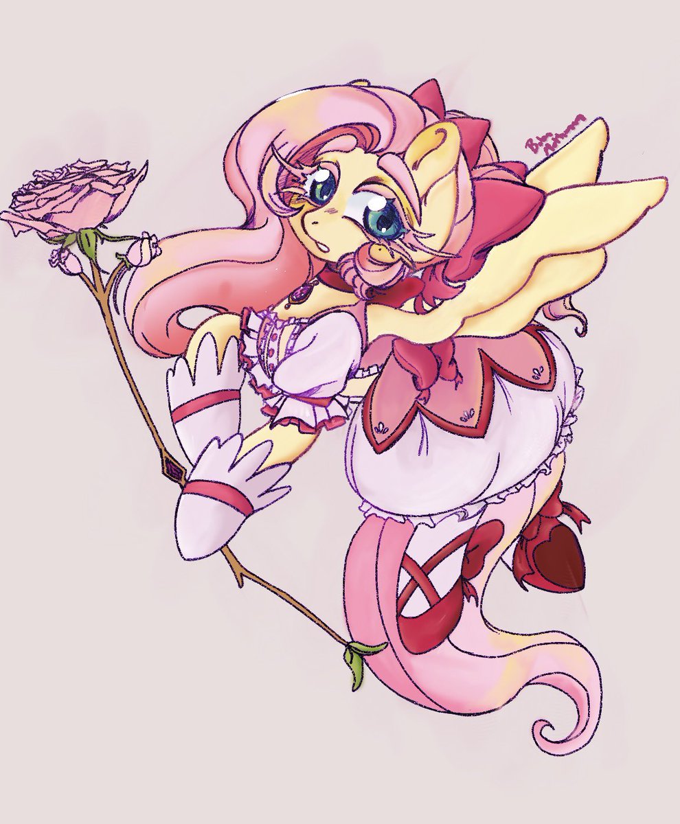 BobaTired's tweet image. Puella Magi Fluttershy Magica 

Twilight will be next 

#Fluttershy #mlp #MadokaMagica #madoka