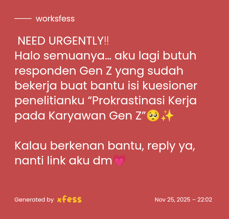 WORK tweet media