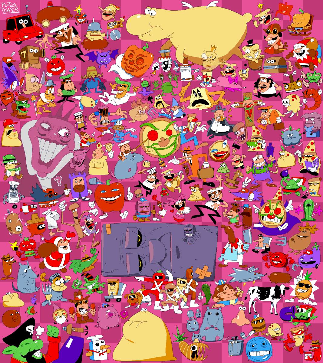 RBLXrat's tweet photo. So turns out there are a lot of characters in pizza tower
#pizzatower https://t.co/FG8vLT7KQl
