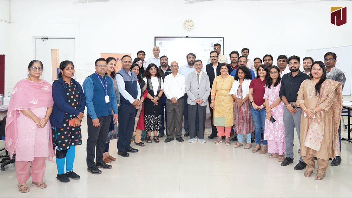 NICMARofficial's tweet image. NICMAR University, Pune concluded a Five-Day FDP on “Effective Case Writing and Case Teaching” (17–21 Nov 2025) with 28 participants, offering hands-on learning and expert mentoring in collaboration with Sage.

#NICMARUniversity #FacultyDevelopment #CaseWriting #CaseTeaching