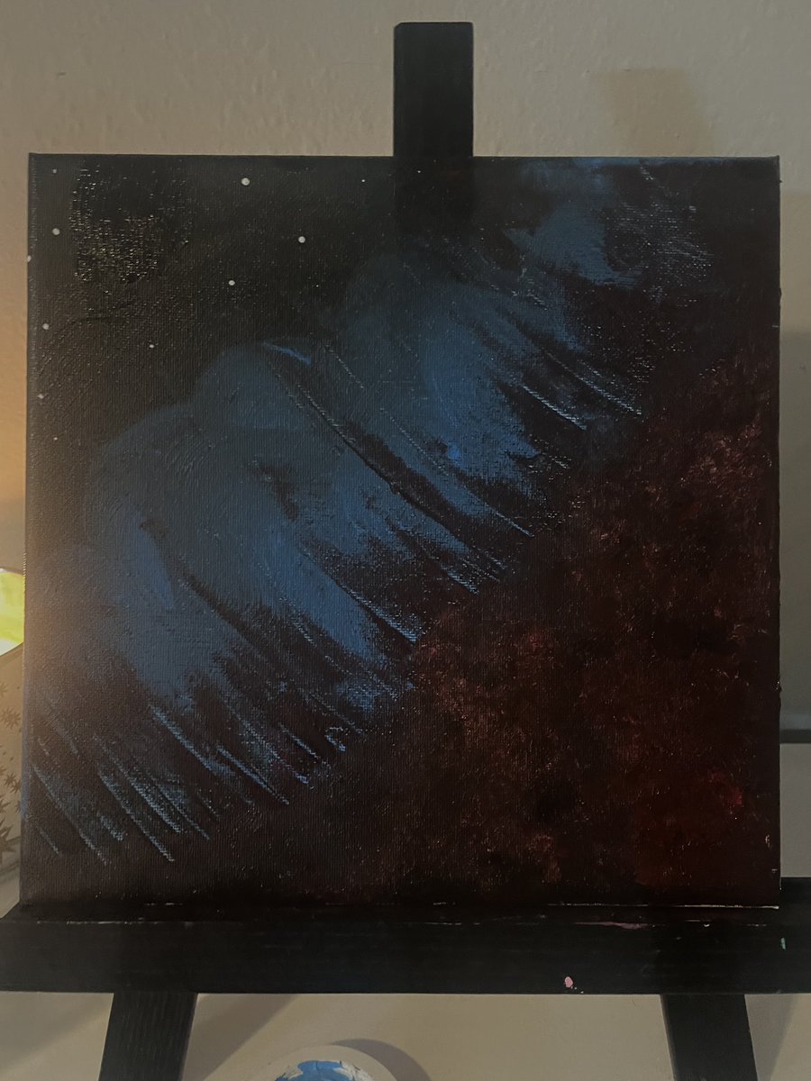 painting so i don’t kms rn