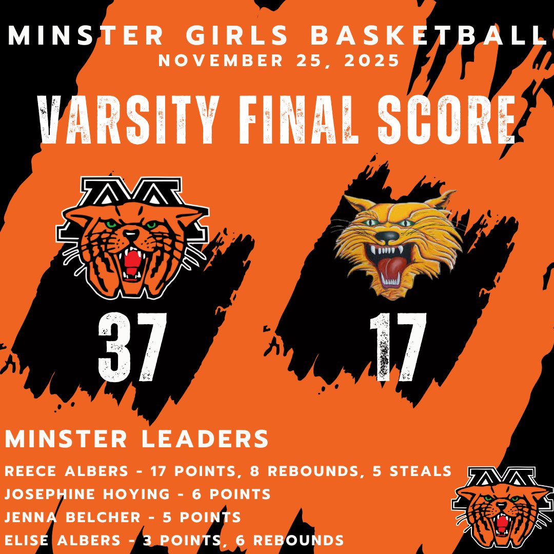 Clean sweep for Minster tonight vs. Kalida!