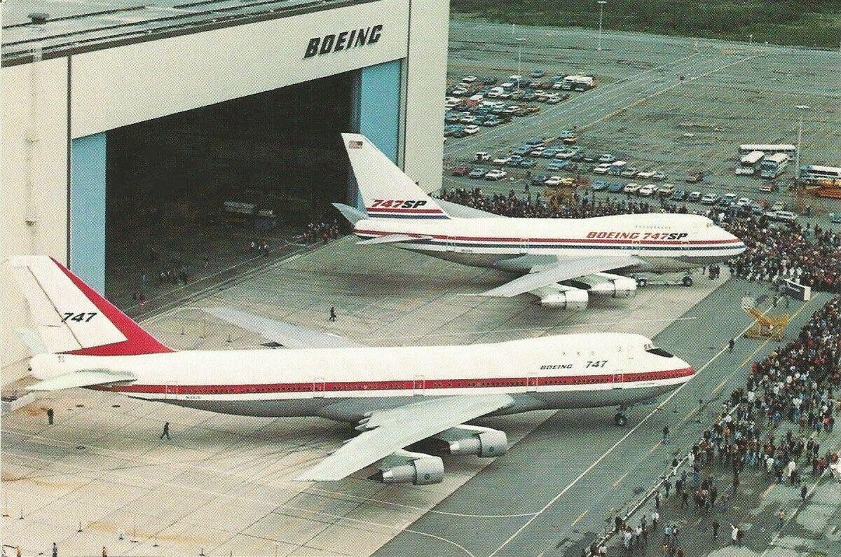 Boneyardsafari's tweet photo. Flashback to 1975 when the Boeing 747SP was rolled out. #747sp #boeing747sp #boneyardsafari #aviationsafari #aviationpreservation https://t.co/eyKcPFHrB6