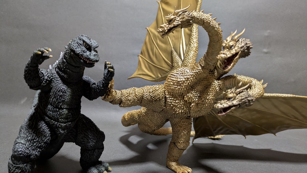 モンスターアーツの昭和キングギドラ これまでモンアツで販売された