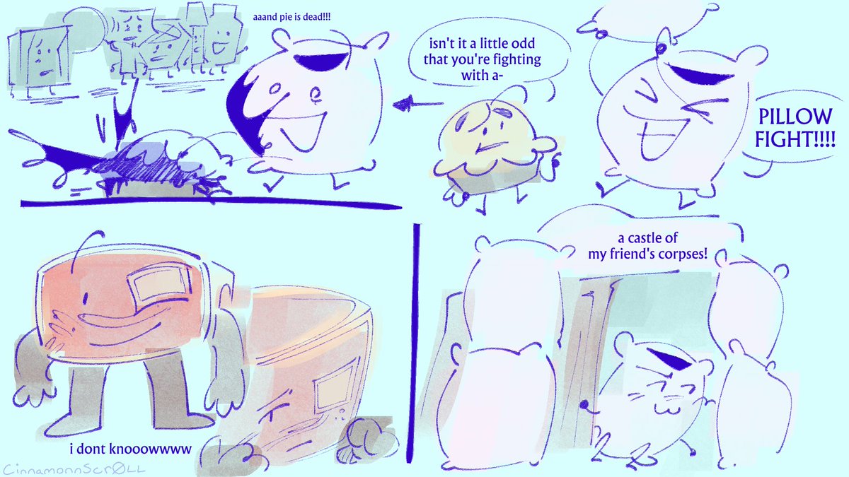 cinnamonnscr0ll's tweet photo. third batch of requests. pillow and. wagyu objectified. odd combo #bfdi https://t.co/z472t1QxVz