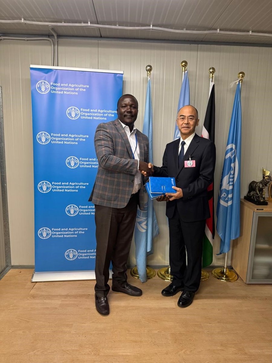 A high-level delegation from China’s General Administration of Customs (GACC), led by Vice Minister Mr. Wang Jun, was hosted by <a href="/HamisiWilliams/">Hamisi Williams</a> Asst. FAOR Progs. 

They explored areas of collaboration, like food traceability, risk mgt. &amp; food quality standardization.